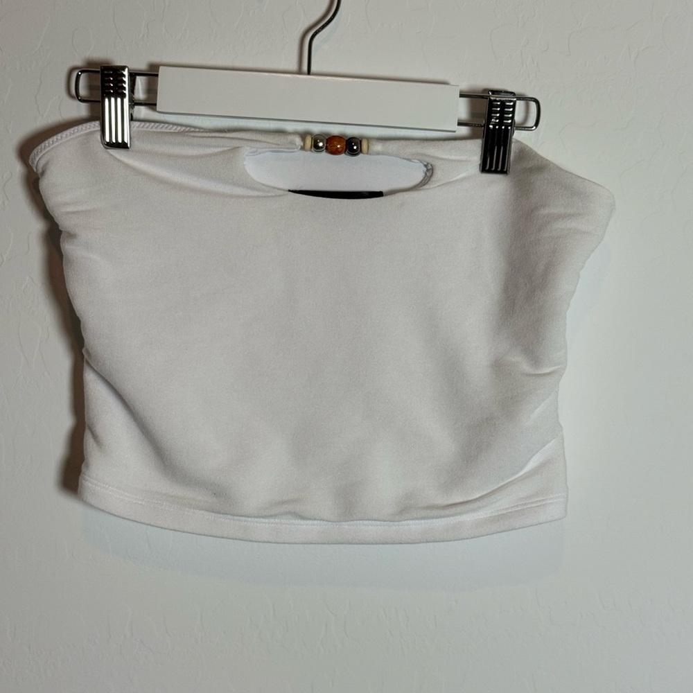 White Fox Boutique White Crop Top